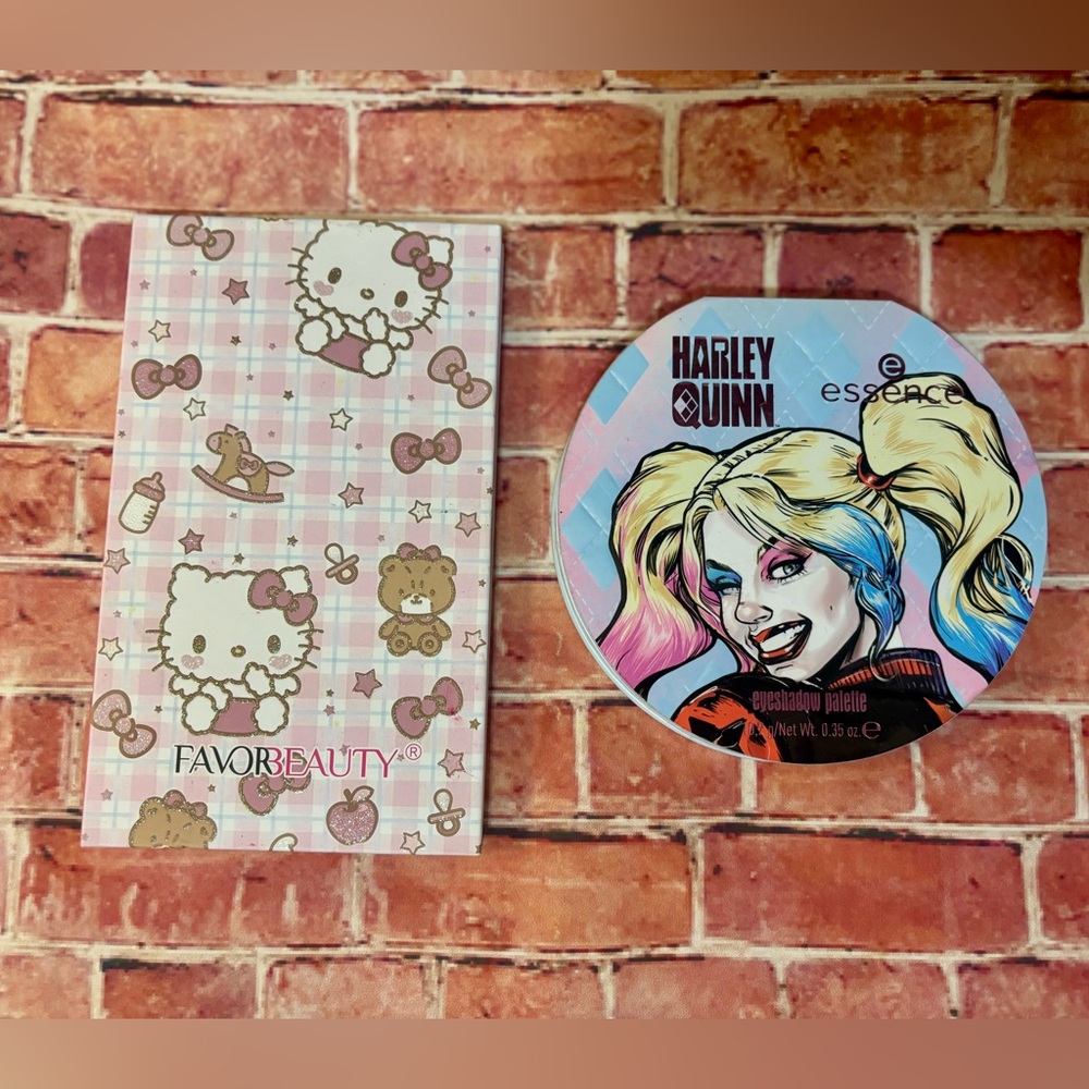 Harley Quinn Essence Eyeshadow Palette/Hello Kitty Makeup Palette